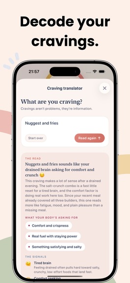 satisfed: More Satisfying, Less Restrictive Meals – screenshot 4