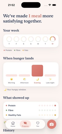 satisfed: More Satisfying, Less Restrictive Meals – screenshot 9