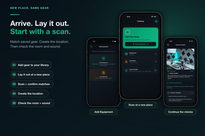 PodSetup Studio – screenshot 3