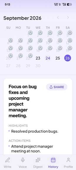 DaySumm – screenshot 5