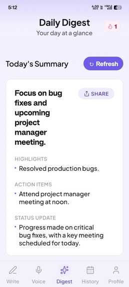 DaySumm – screenshot 4