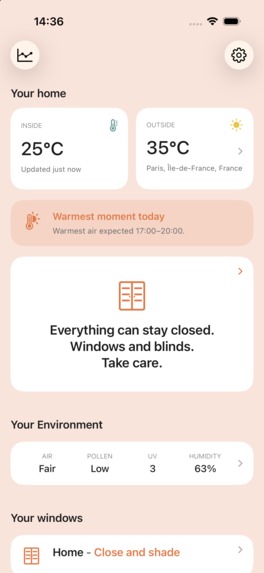 Ventilate: When to Open – screenshot 5