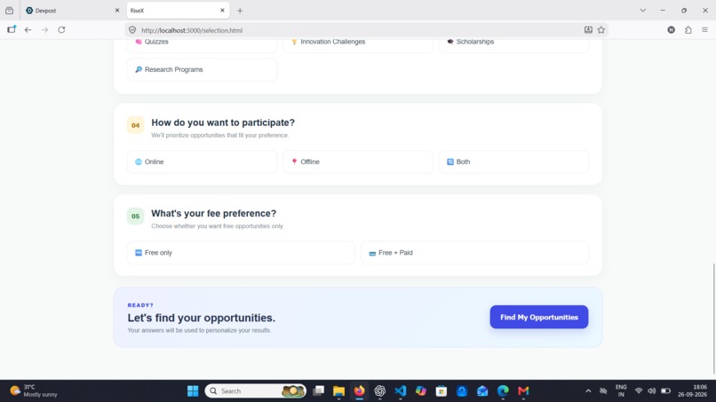 RiseX – screenshot 4