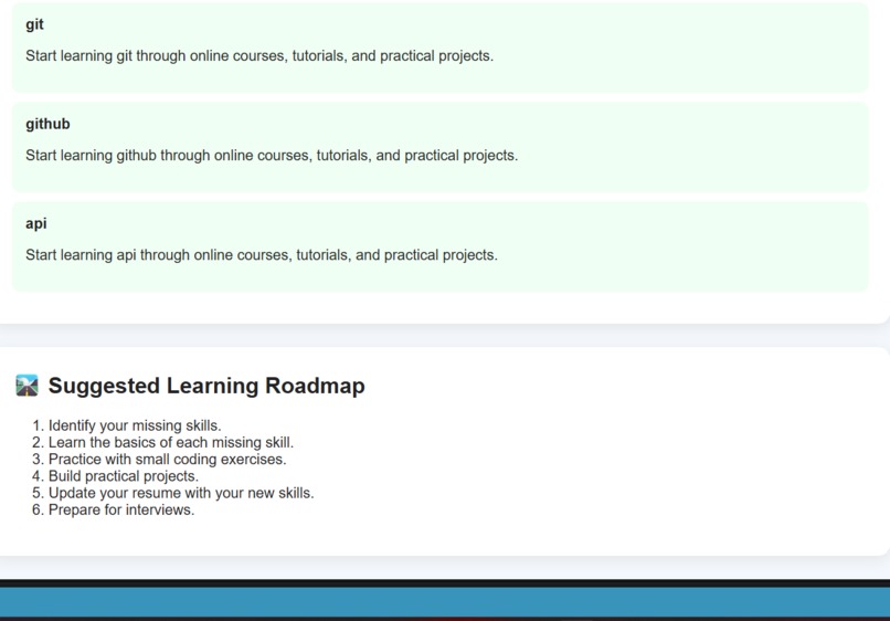 skill gap analysis  – screenshot 6