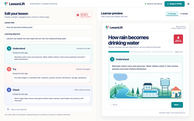 LessonLift – screenshot 1