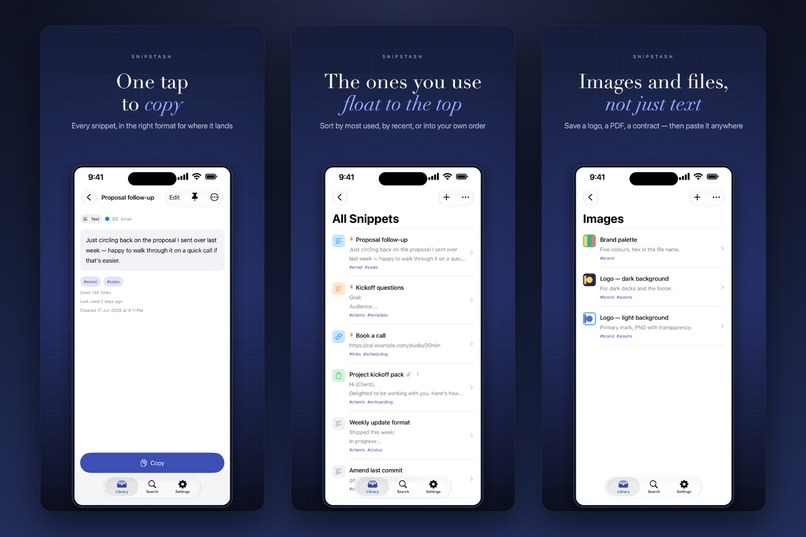 SnipStash – screenshot 3