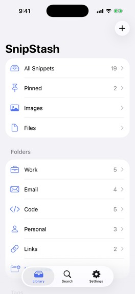 SnipStash – screenshot 8