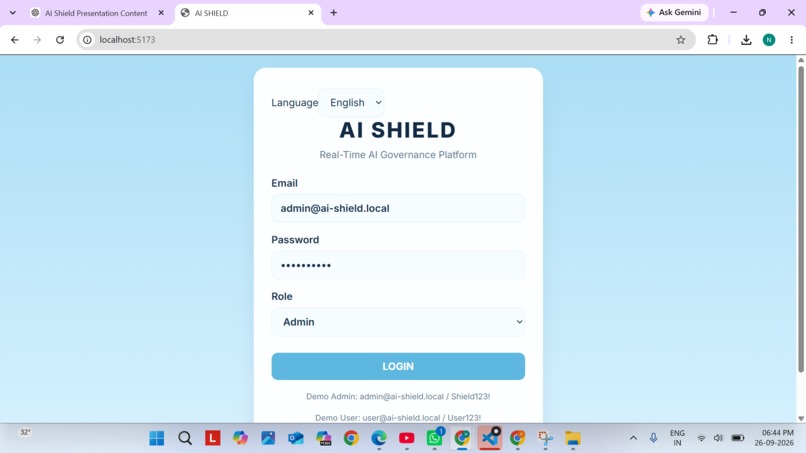 AI SHIELD – screenshot 1