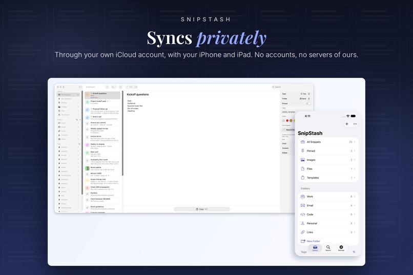 SnipStash – screenshot 6