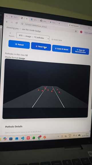 RoadGuard AI: AI-Based Pothole Detection & 3D Monitoring – screenshot 1