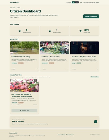 InnovateHub – screenshot 2