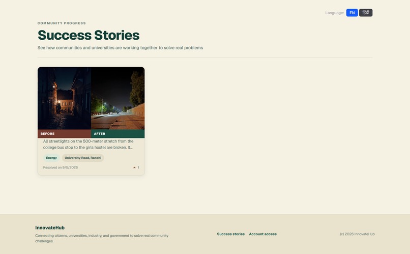 InnovateHub – screenshot 3