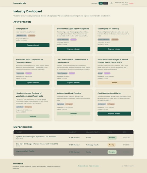 InnovateHub – screenshot 5