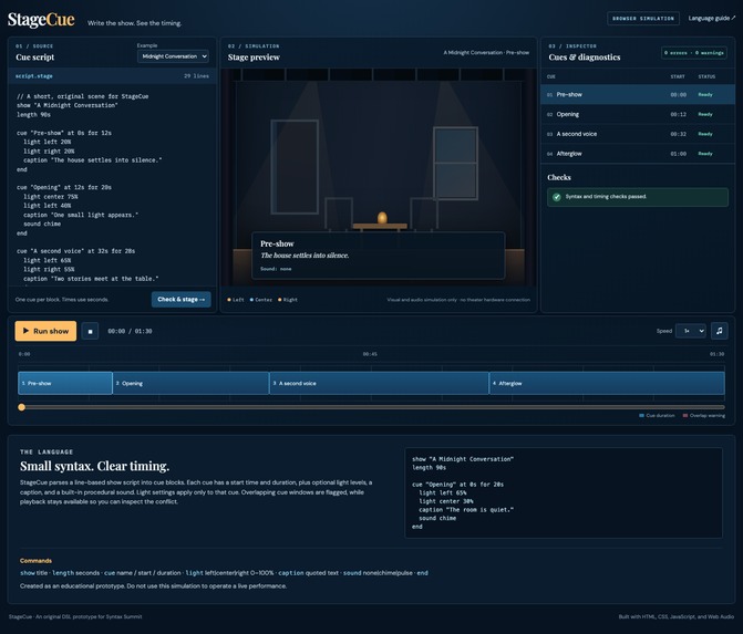 StageCue – screenshot 1