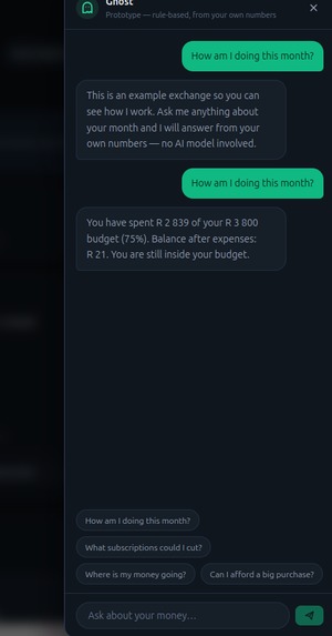 GhostFinEx – screenshot 6