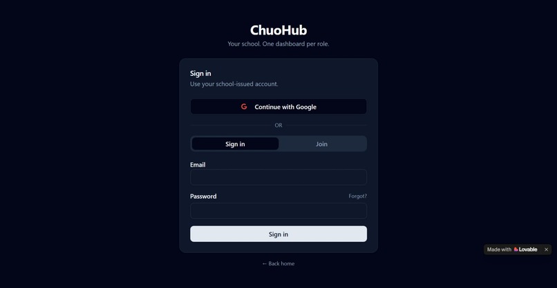 ChuoHub – screenshot 1