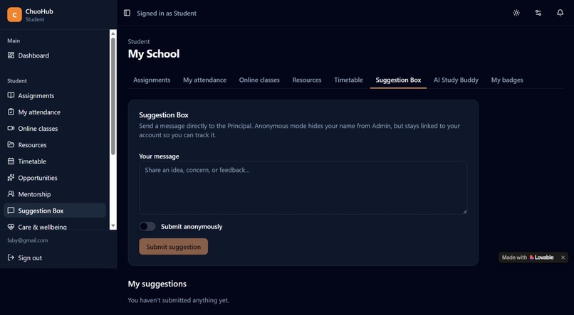 ChuoHub – screenshot 5