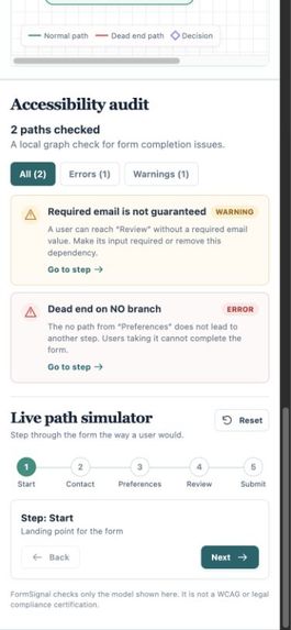 FormSignal – screenshot 3