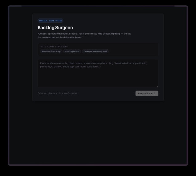 Backlog Surgeon – screenshot 2