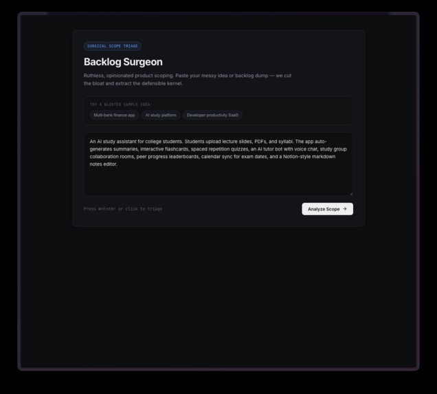 Backlog Surgeon – screenshot 3