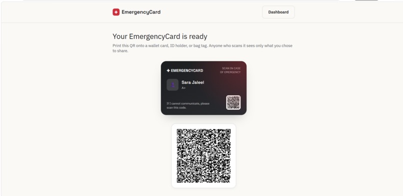 EmergencyCard – screenshot 5