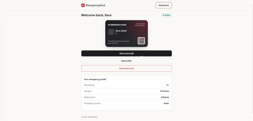 EmergencyCard – screenshot 6