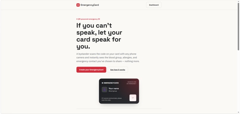 EmergencyCard – screenshot 7