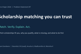 Scholarship Intelligence
