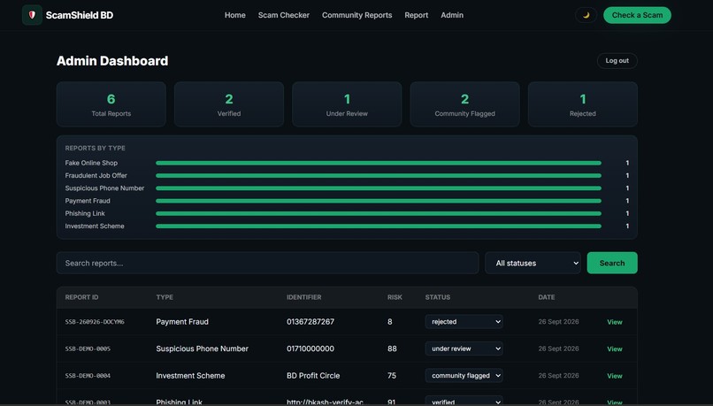 ScamShield BD – screenshot 7