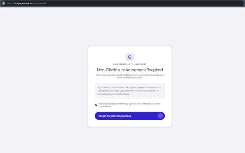 PaperTrack – screenshot 1