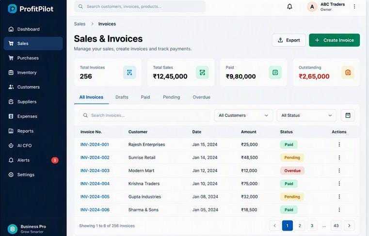 ProfitPilot – screenshot 3