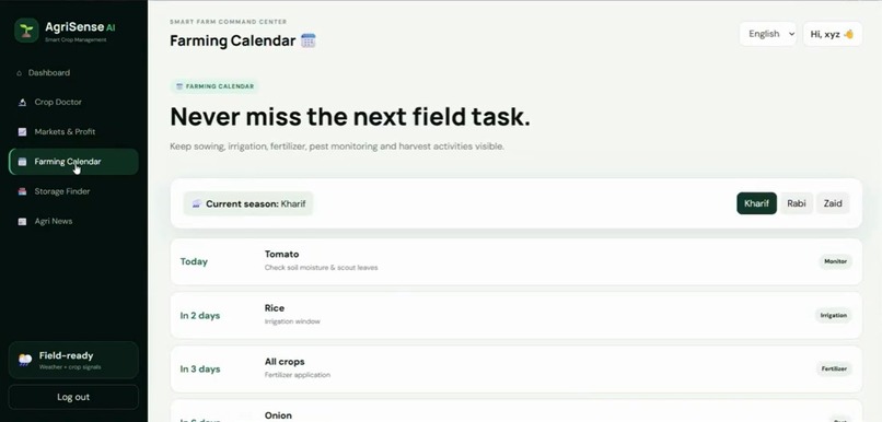 AgriSense AI – screenshot 1