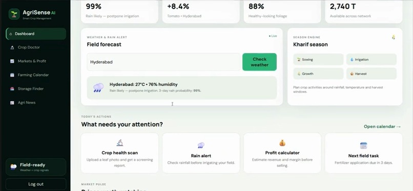 AgriSense AI – screenshot 2