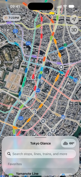 Tokyo Glance: Live Transit Map – screenshot 7