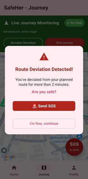 SafeHer – screenshot 8