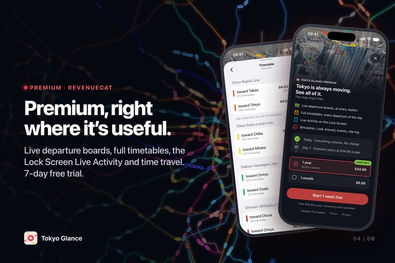 Tokyo Glance: Live Transit Map – screenshot 4