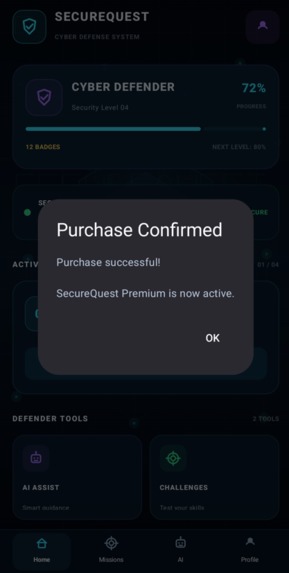 SecureQuest – screenshot 3