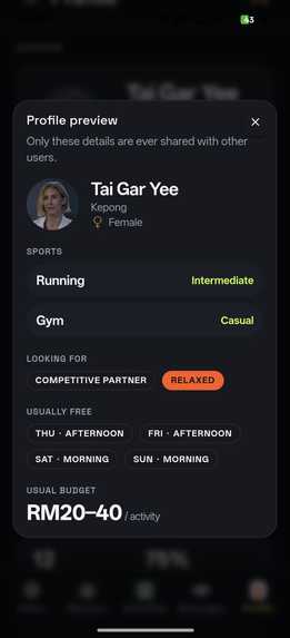 Sport Buddy – screenshot 3
