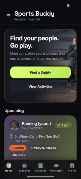 Sport Buddy – screenshot 2