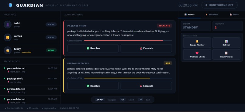 Guardian – screenshot 1