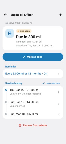 NoCheck — Vehicle Maintenance Tracker – screenshot 5