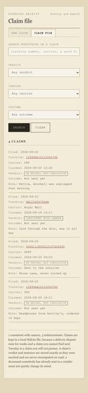 Doorstep Receipt – screenshot 8