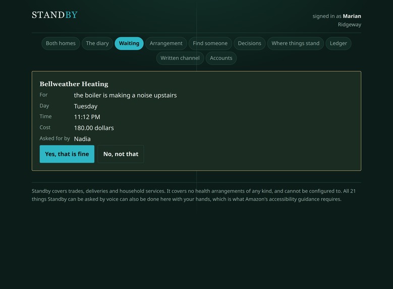 On Behalf – screenshot 3