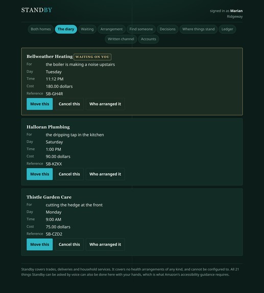 On Behalf – screenshot 2