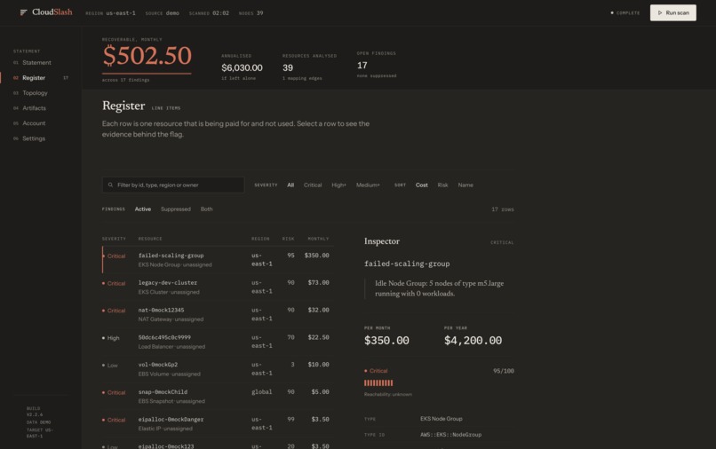 CloudSlash - GUI  – screenshot 7
