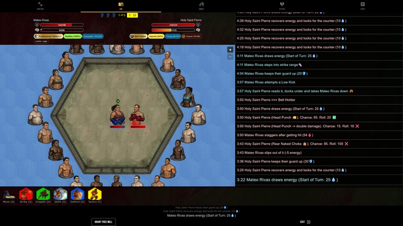 Turn Based MMA – screenshot 1