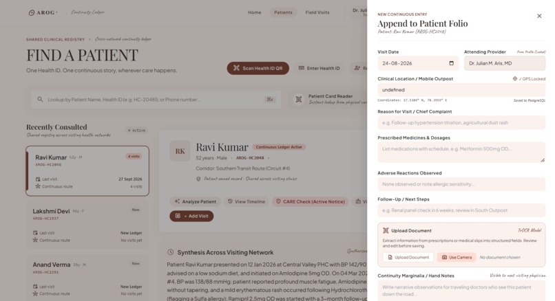 AROG AI-Powered Continuity of Care – screenshot 3