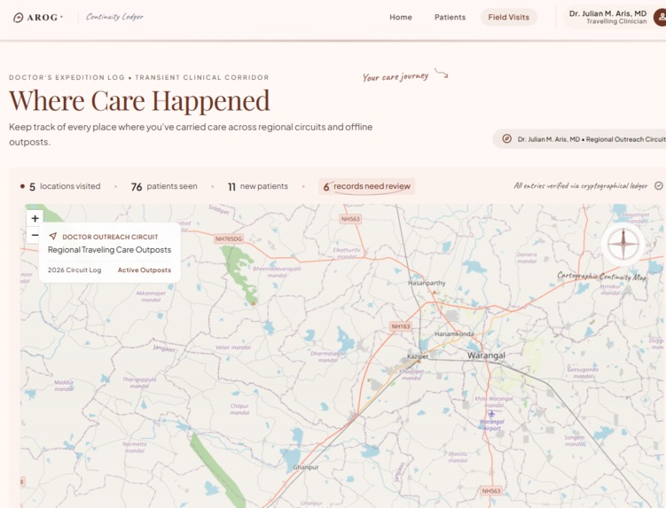 AROG AI-Powered Continuity of Care – screenshot 4