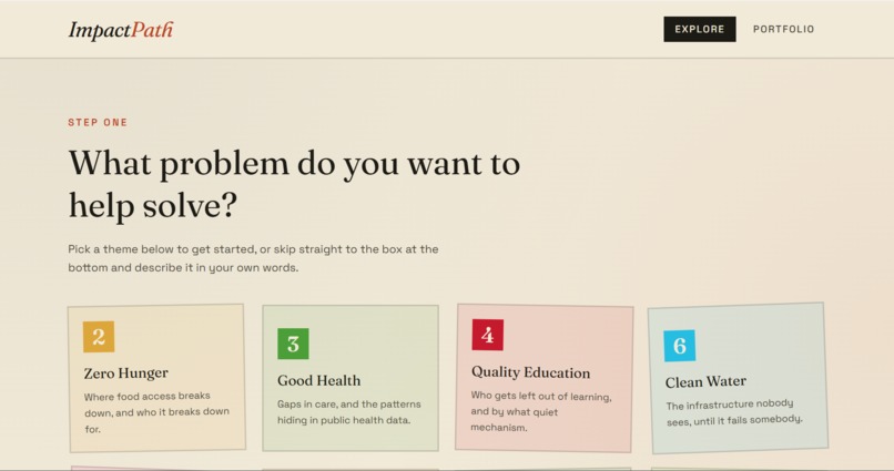 ImpactPath – screenshot 1