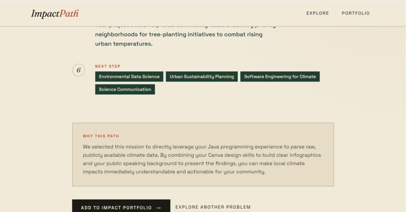 ImpactPath – screenshot 3